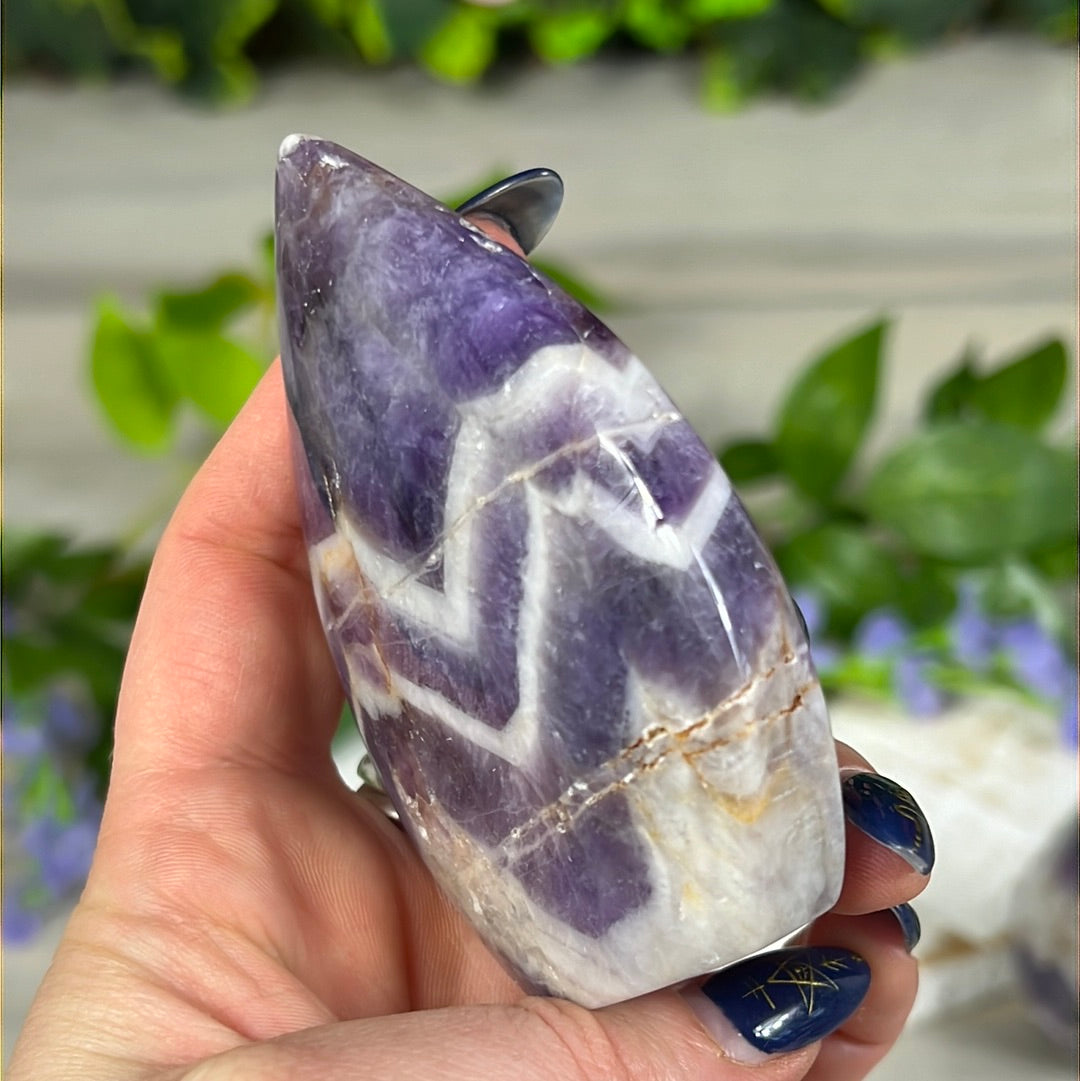 Amethyst Freeform Flame