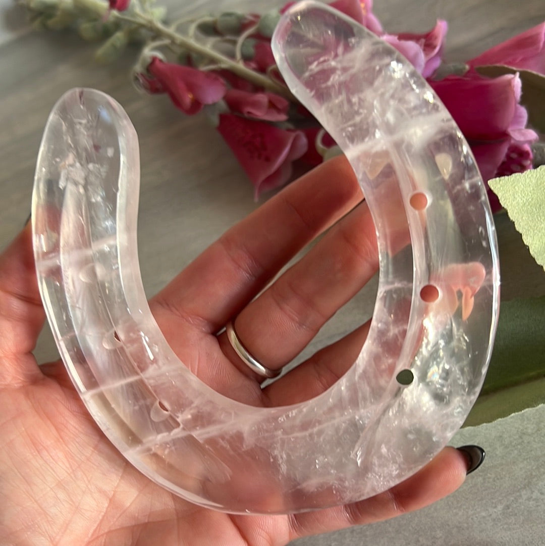 Large Horse Shoe - Wedding good luck gift Hand Crafted