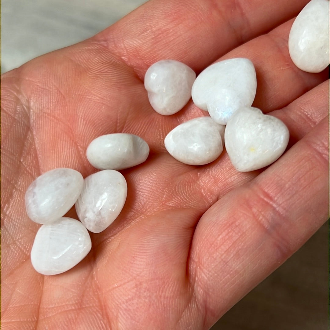 Moonstone Mini Heart