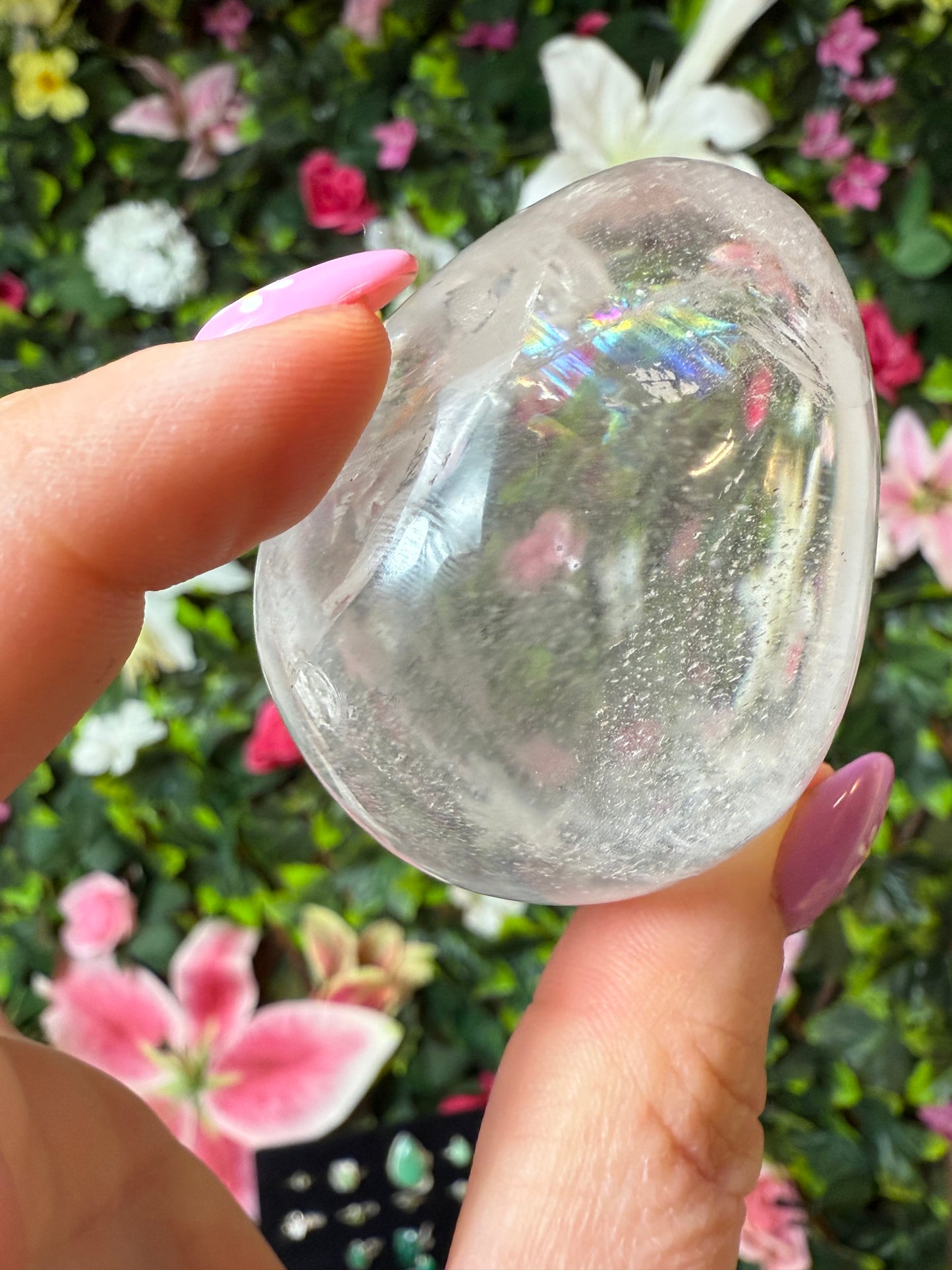 Clear Quartz Egg