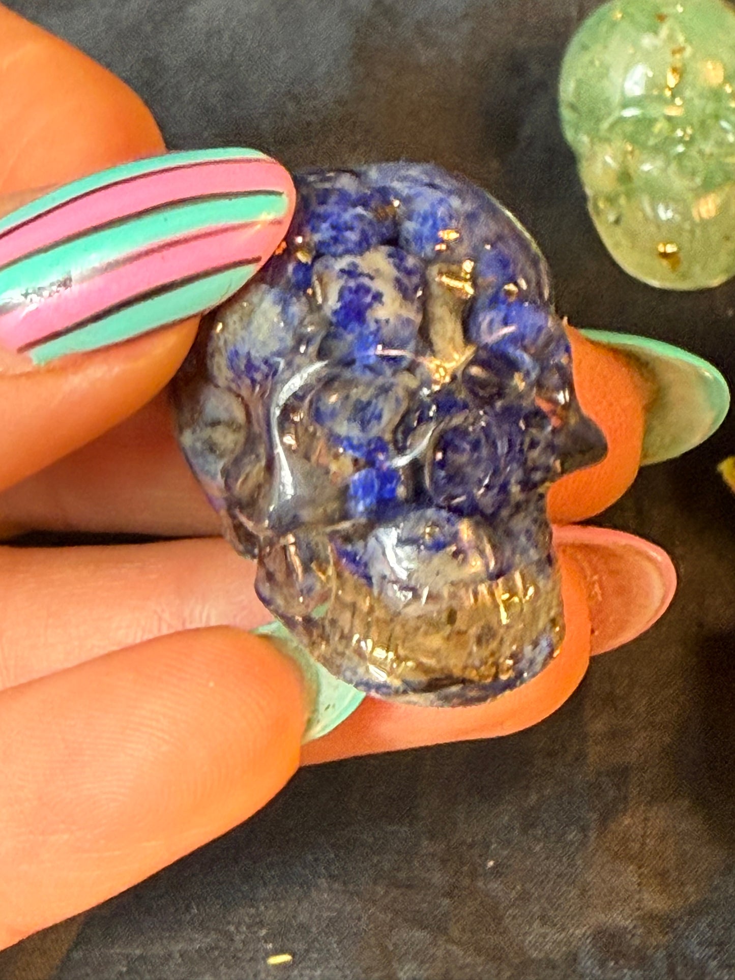Resin Chip Skull
