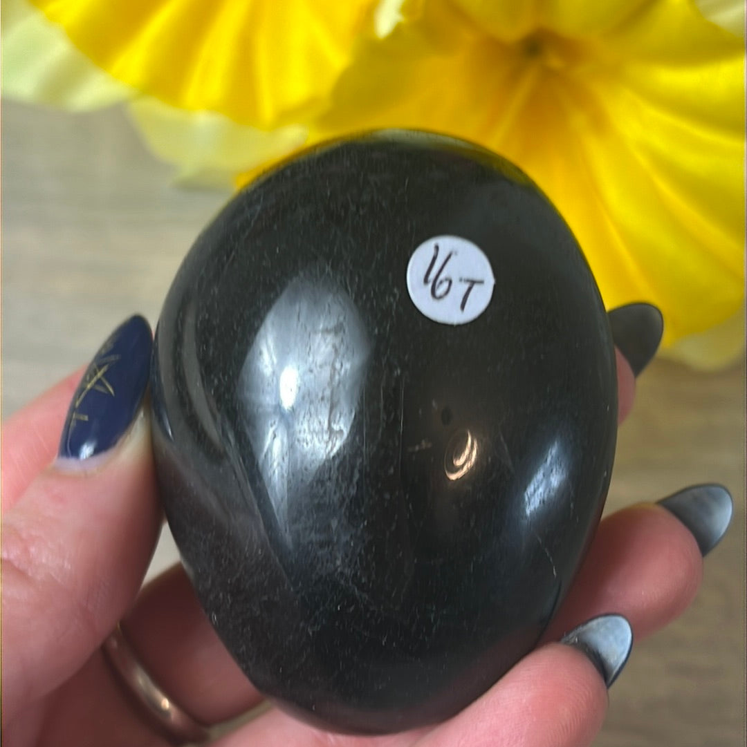 Black Tourmaline Chunky Palm