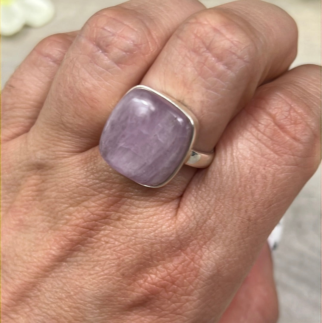 Kunzite 925 Ring - Size S