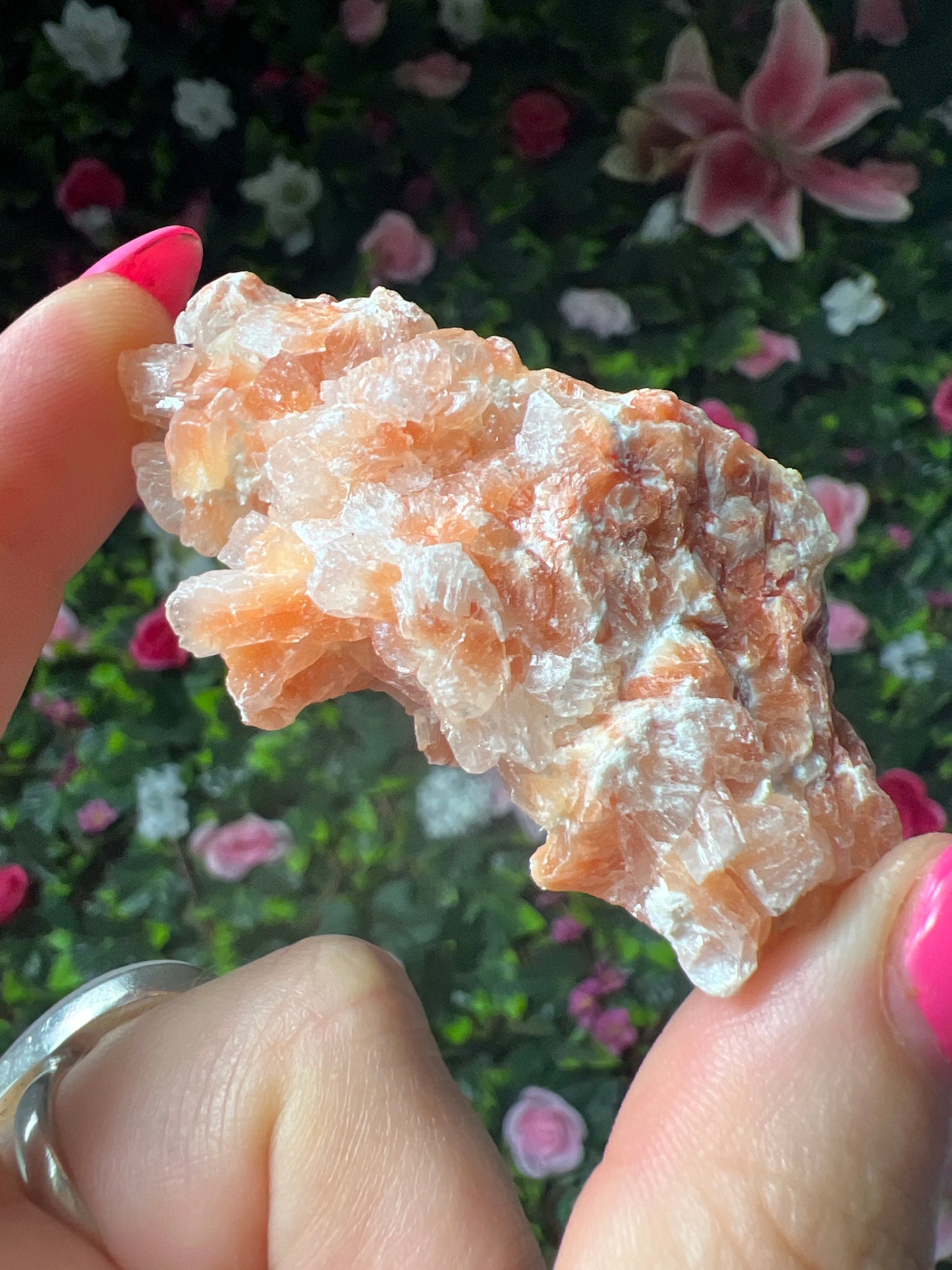 Red Heullandite Specimen