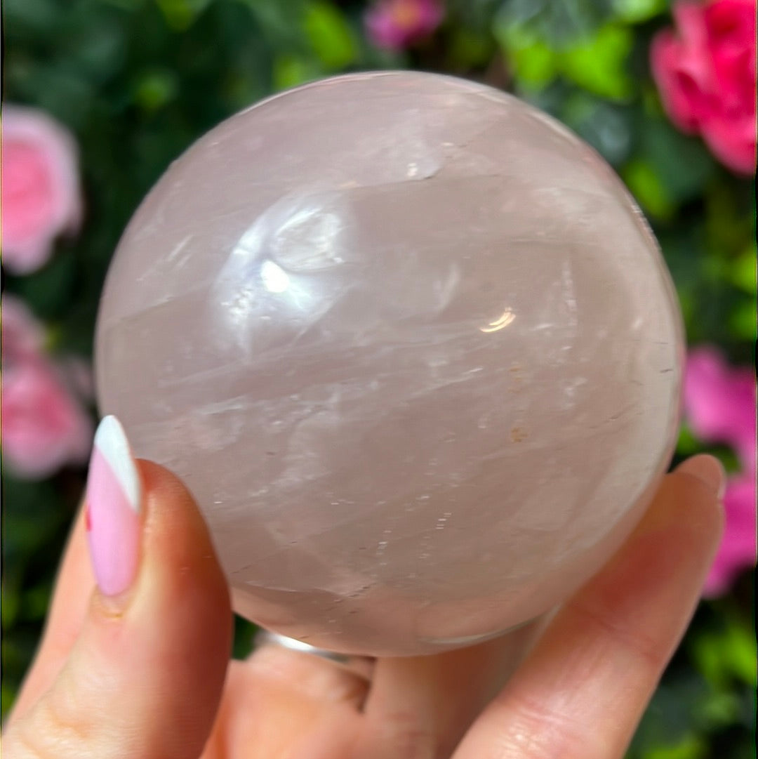 Rose Quartz Sphere