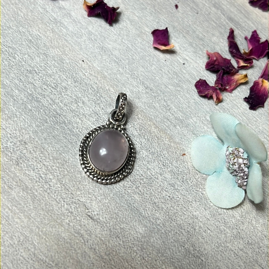 Morganite 925 Sterling Silver Pendant
