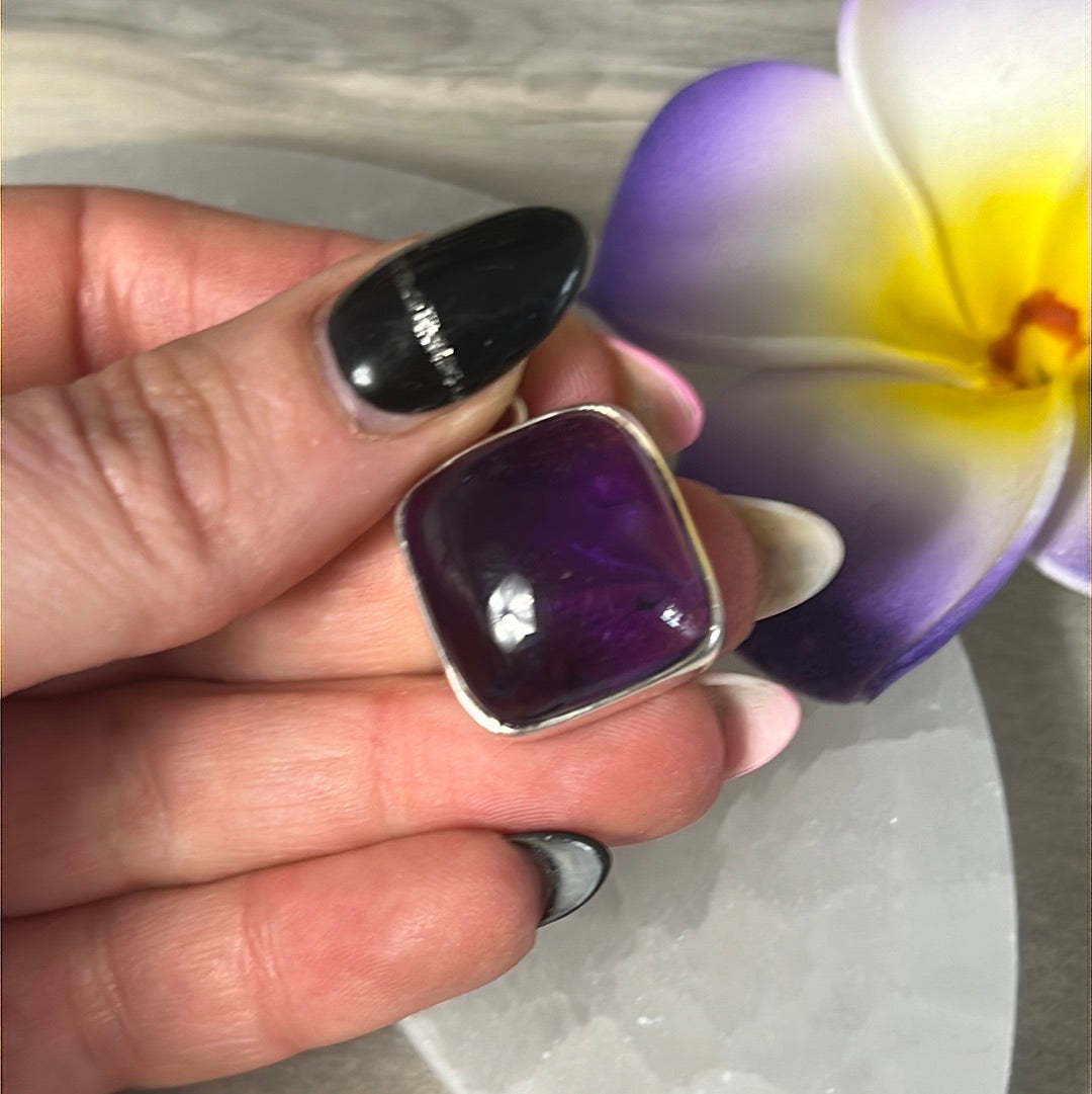 Amethyst 925 Sterling Silver Pendant