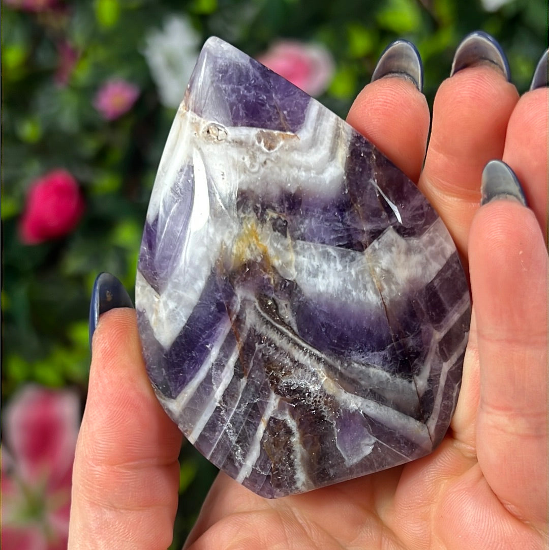 Amethyst Freeform Flame