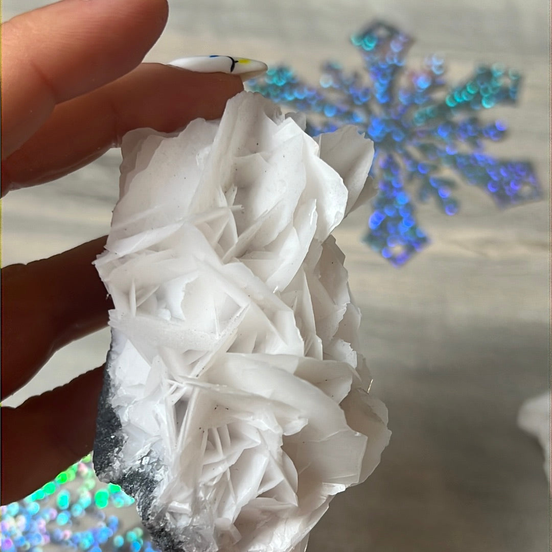 Rose Petal Calcite Specimen
