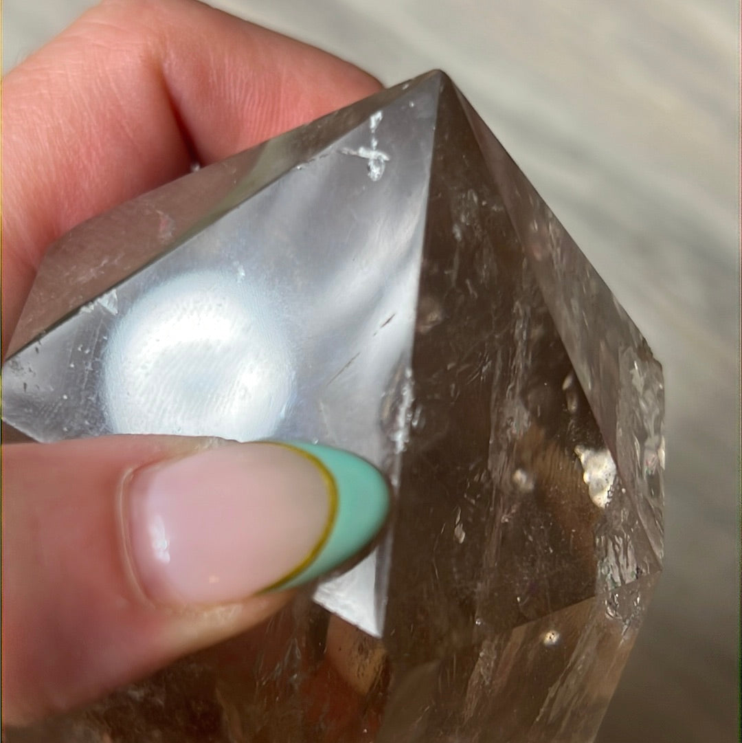 Smoky Quartz Tower Point