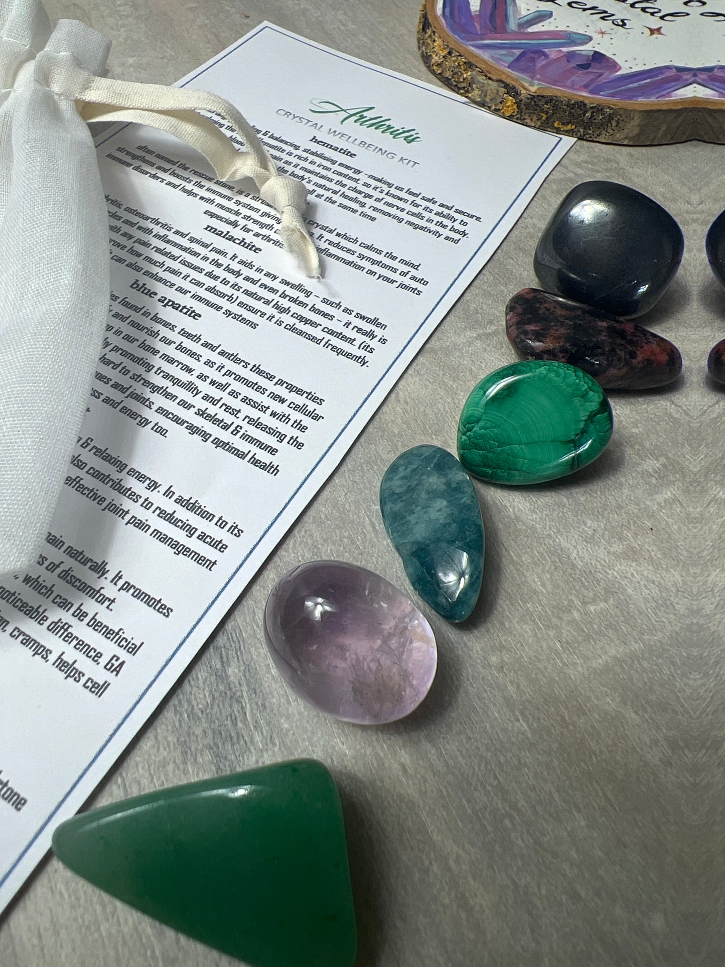 Starcrystalgems - Arthritis Tumblestone Kit