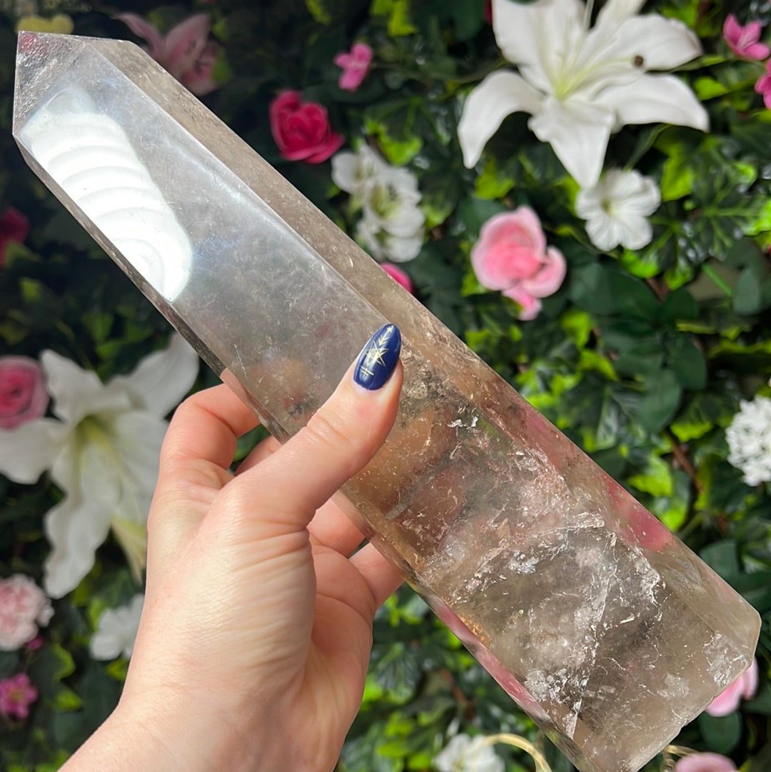 Smoky Quartz Tower Point