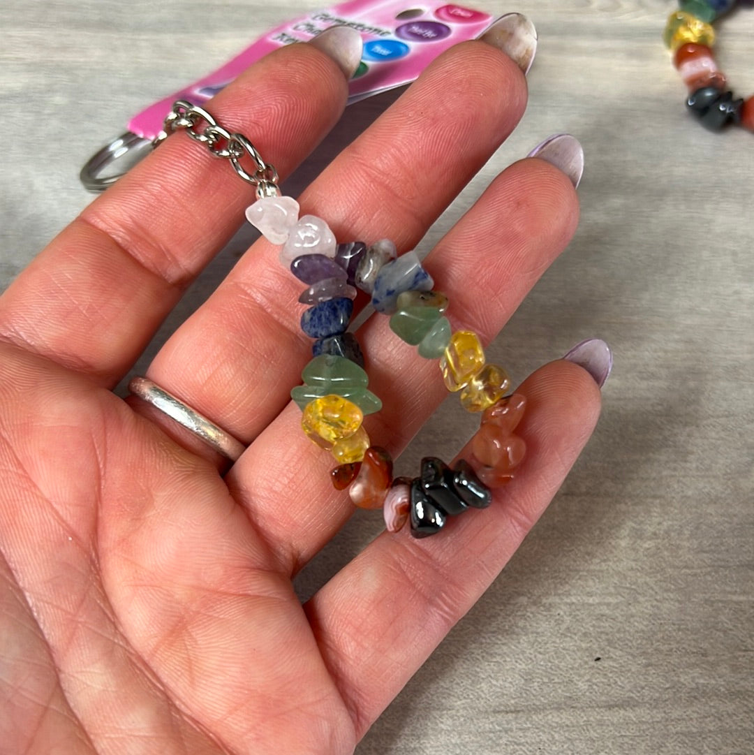 Chakra Chip Keyring