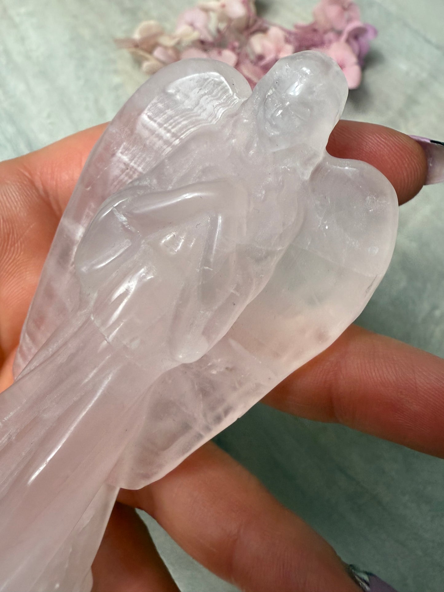 Rose Quartz Angel