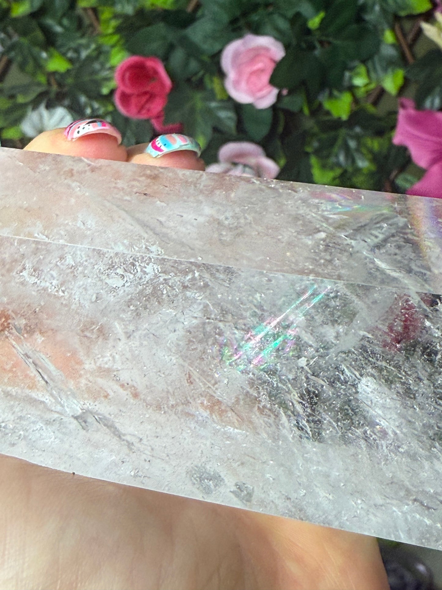Large Clear Quartz Tower Point
