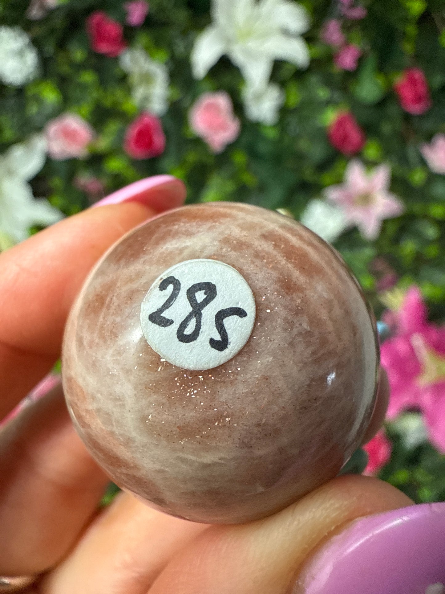 Sunstone sphere 30mm
