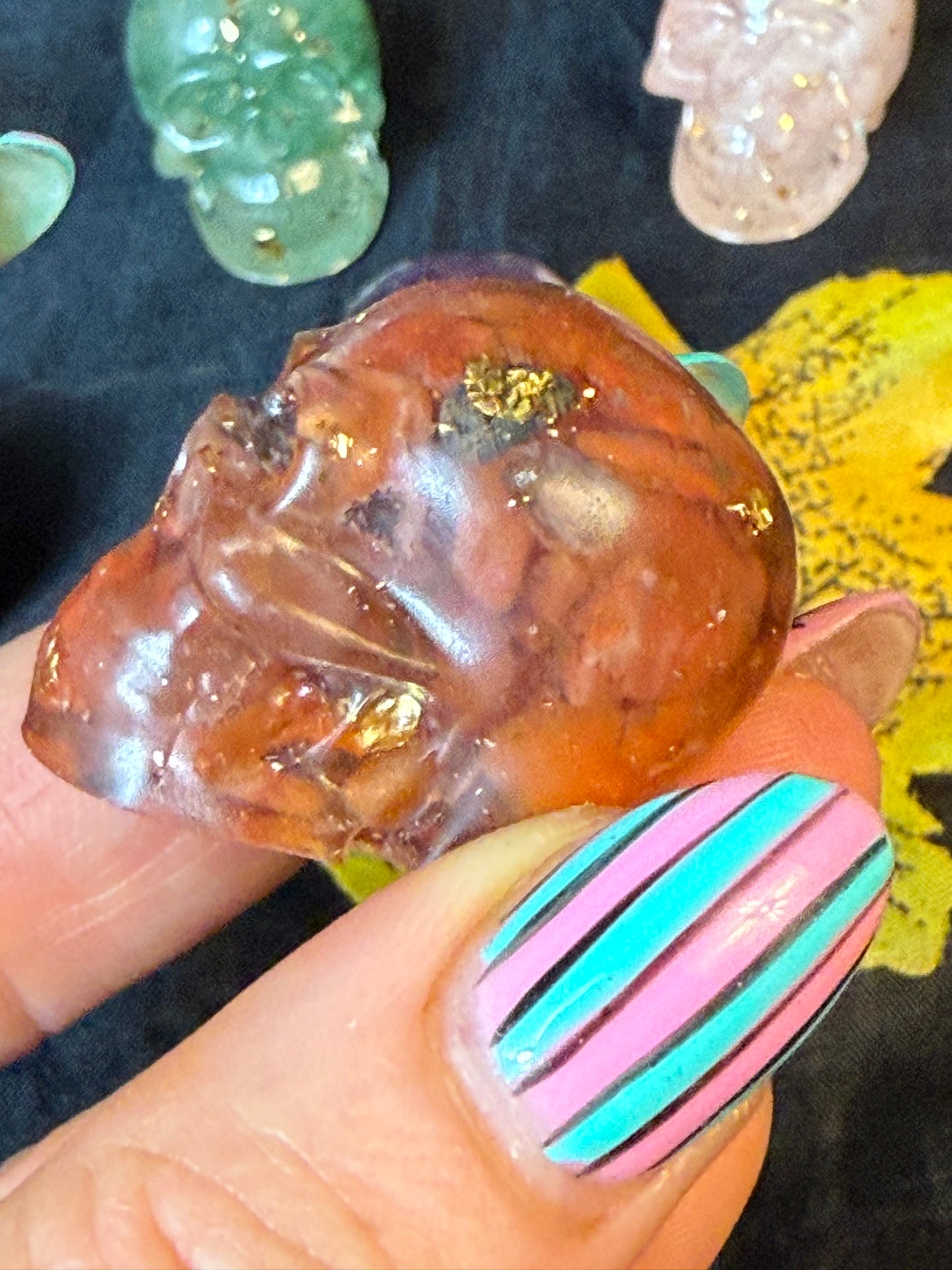 Resin Chip Skull