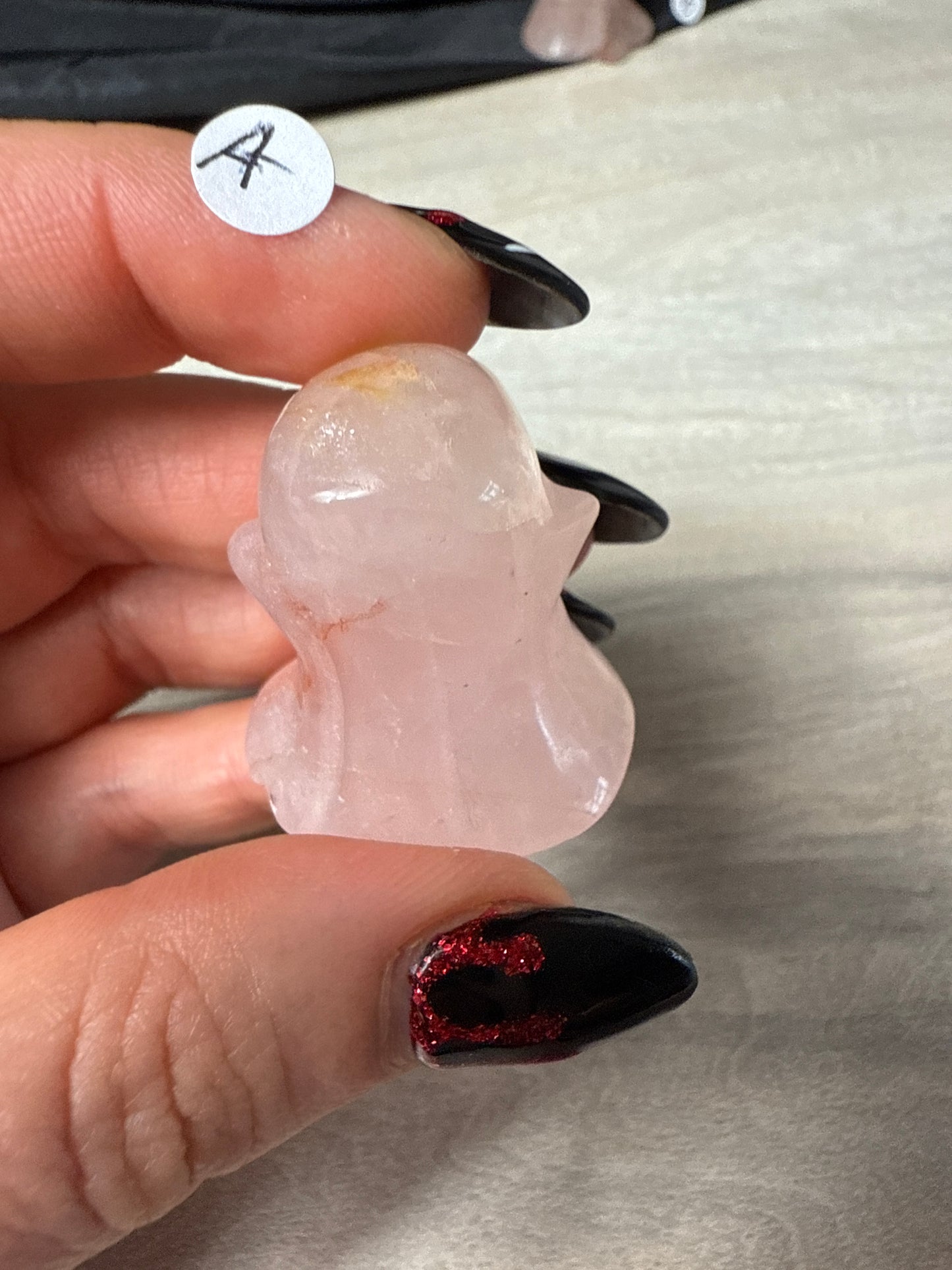 Fire quartz & garden healer ghost