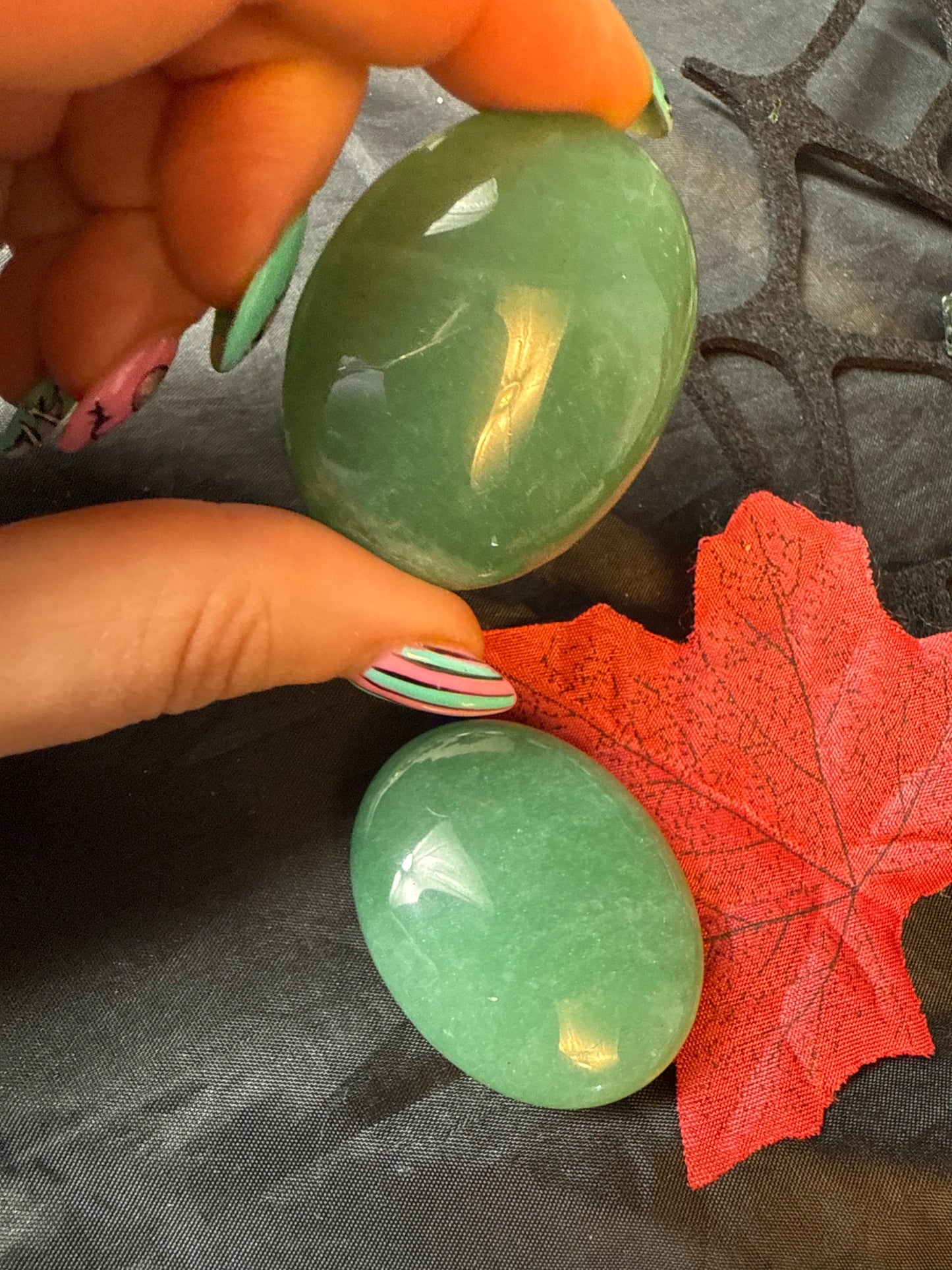 Green Aventurine Palm