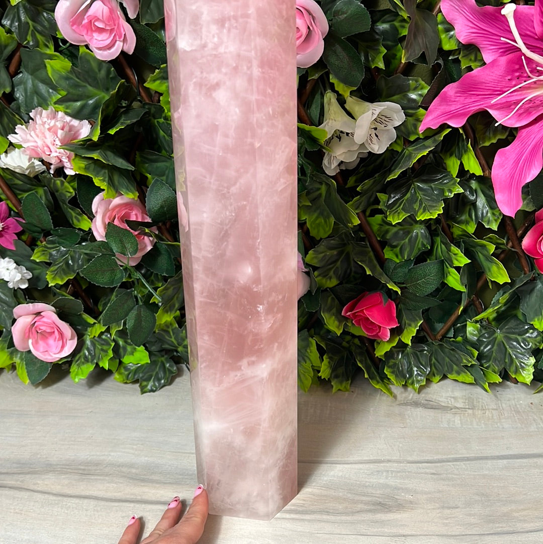 Rose Quartz XL Tower Point 5.6KG