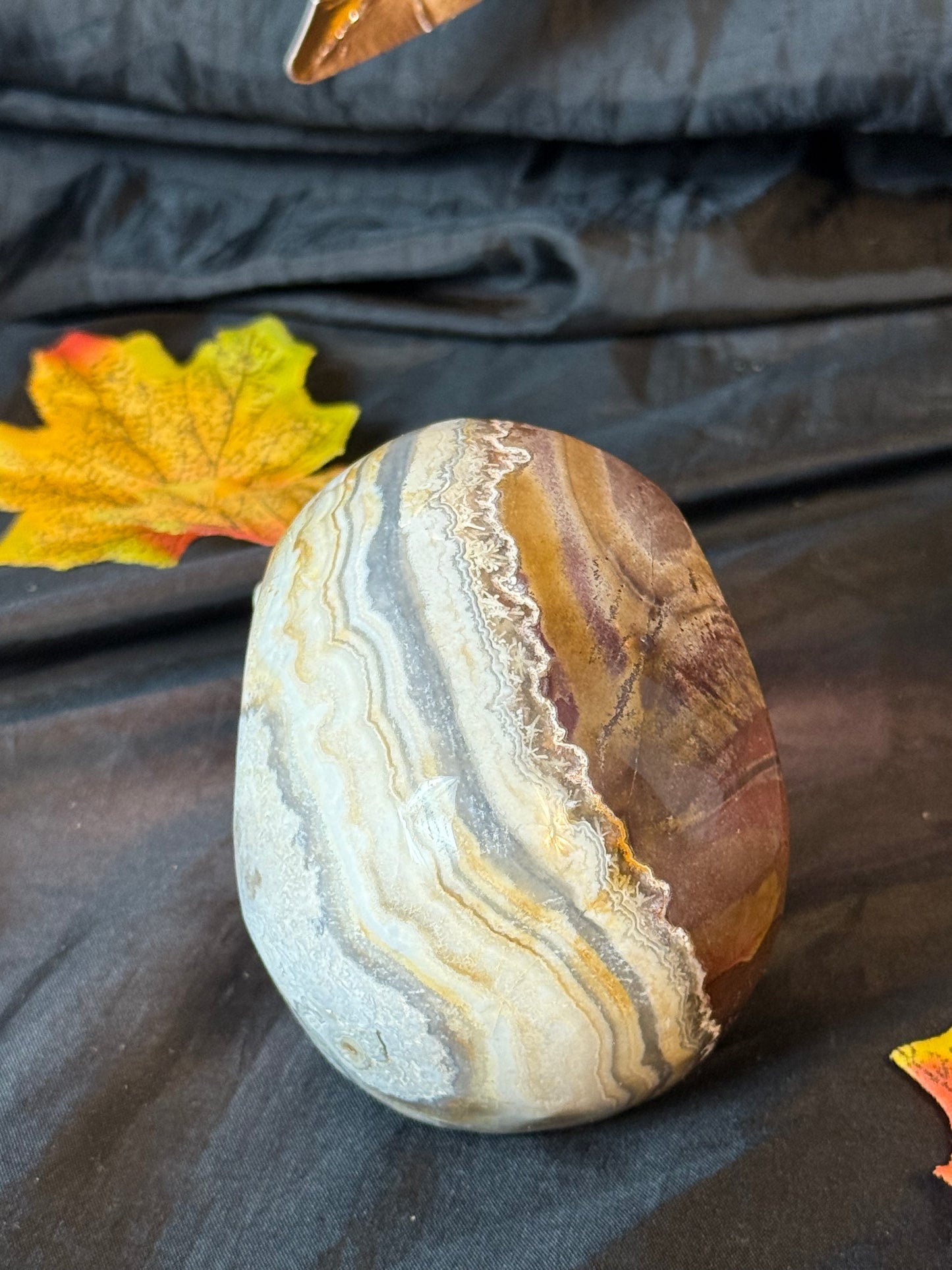 Mexican Agate Skull