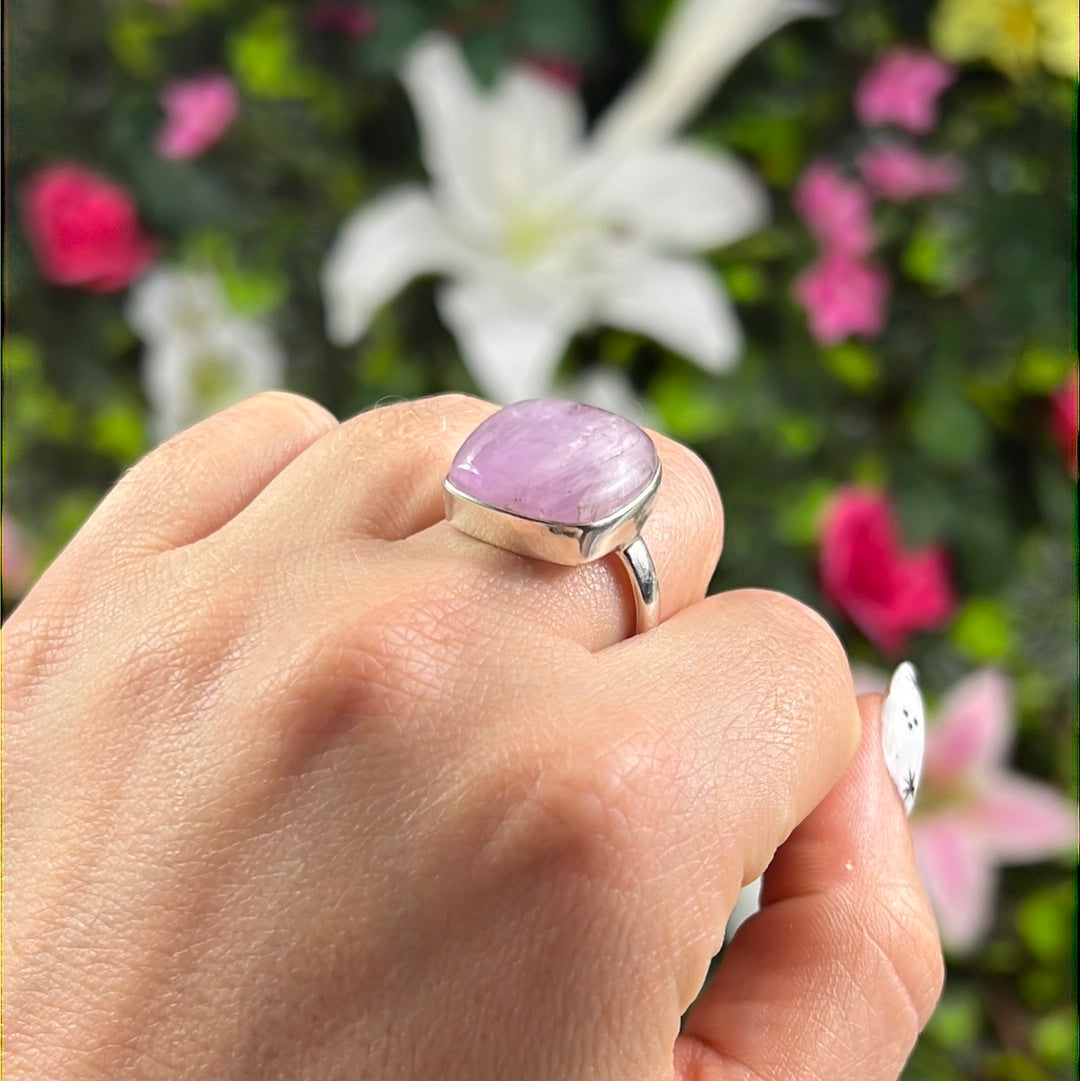 Kunzite 925 Ring - Size S
