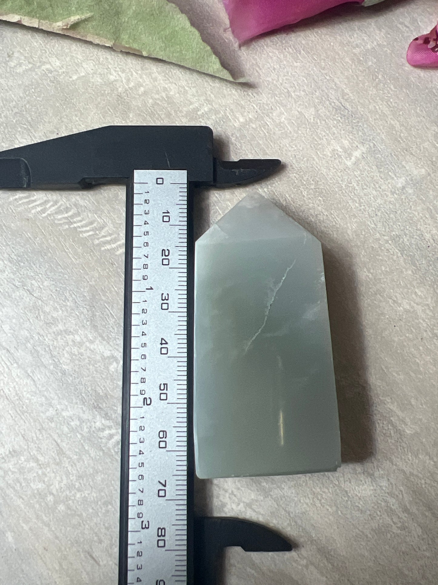 Sage Green Moonstone tower point