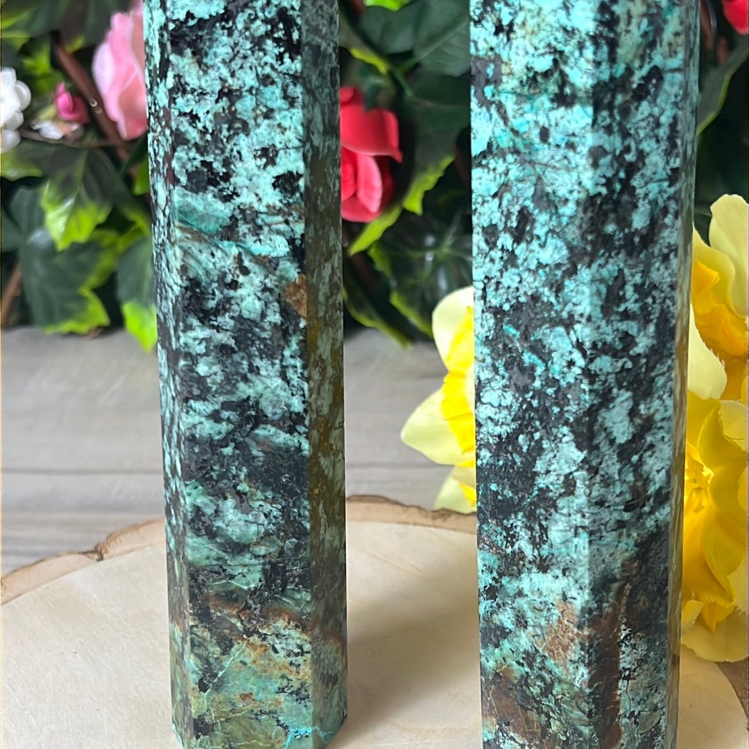African Turquoise Tower Point