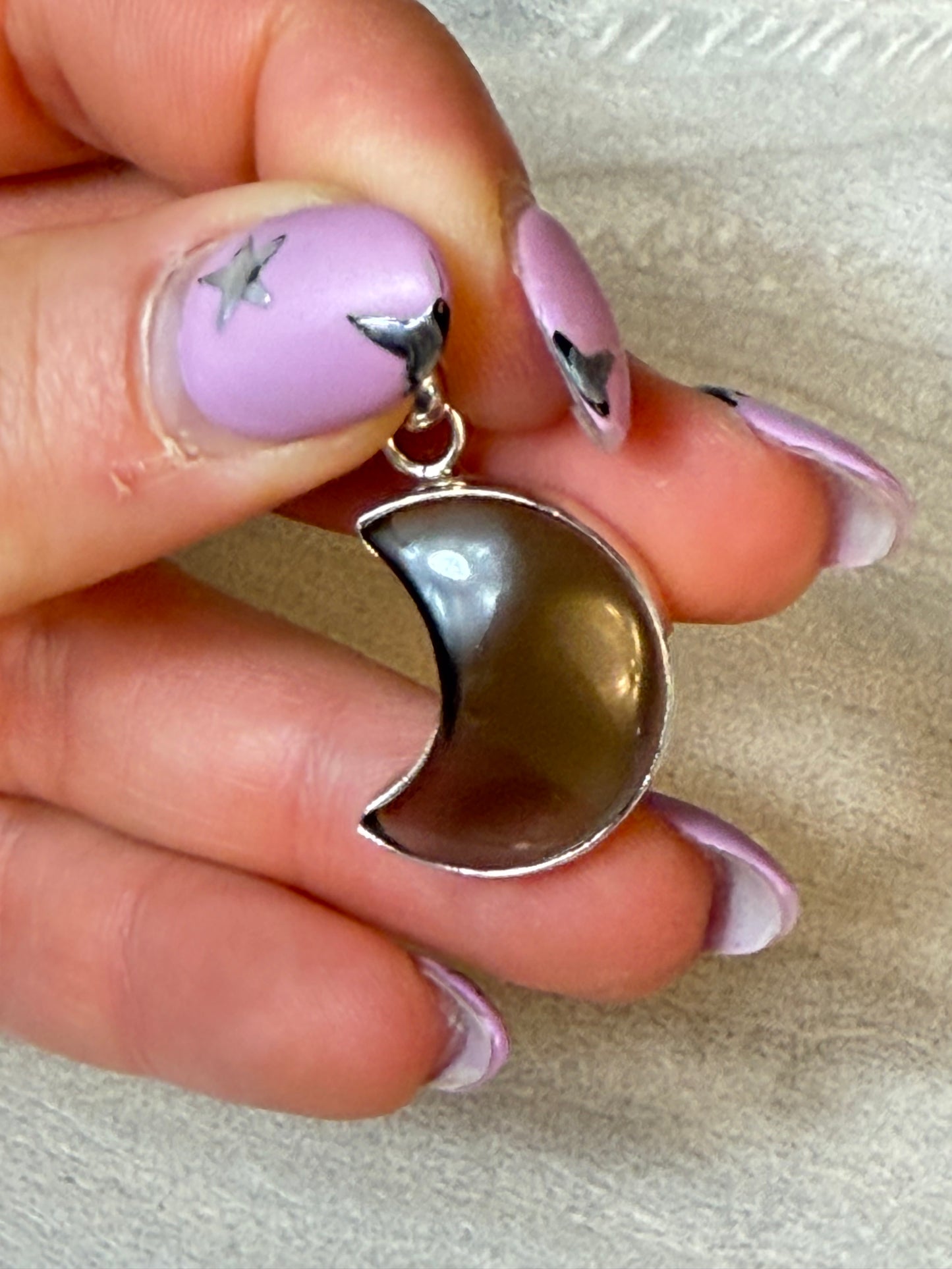 Crescent Moon 925 Pendant