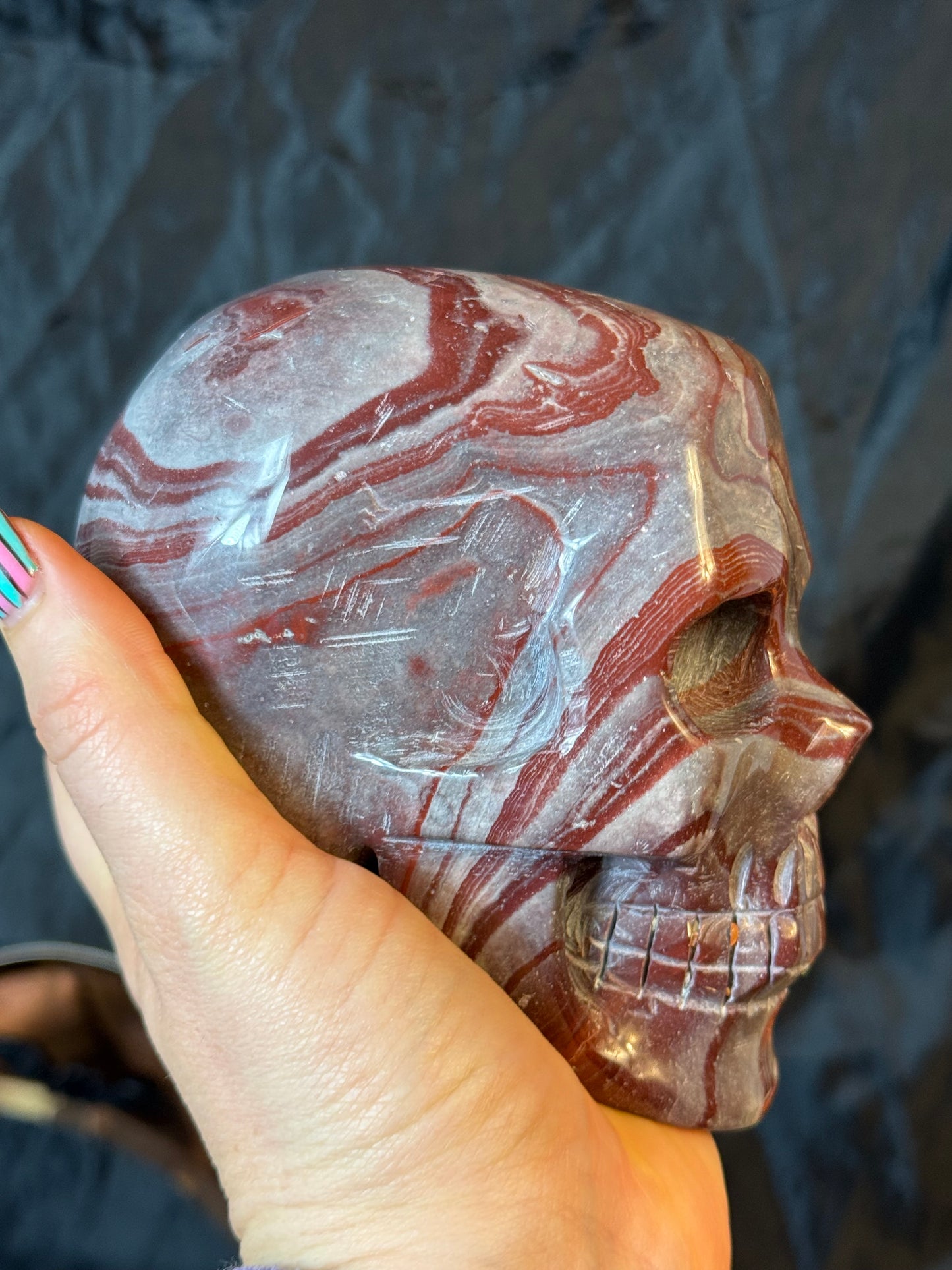 Jasper Red Skull