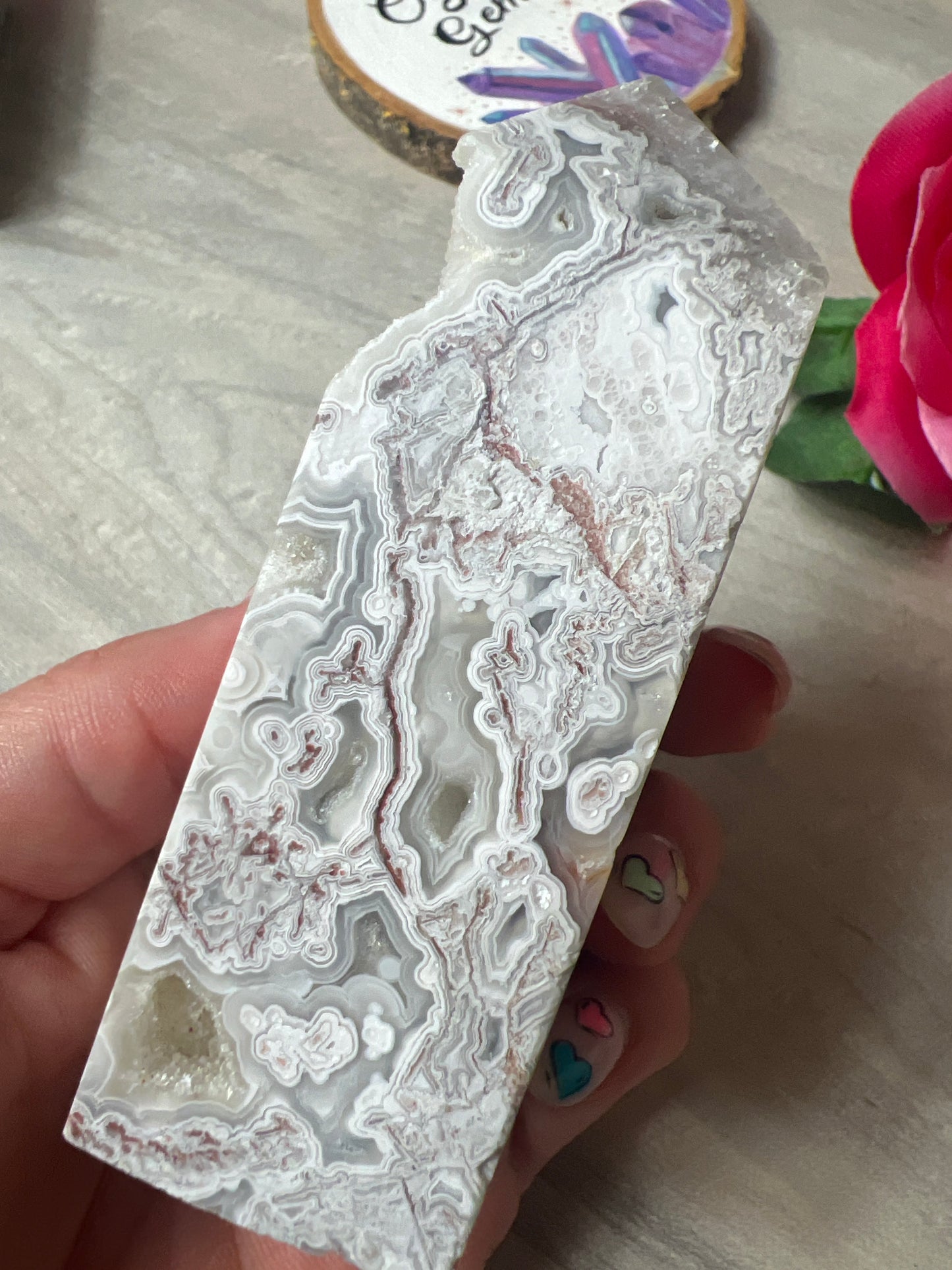 Mexican Agate tower point