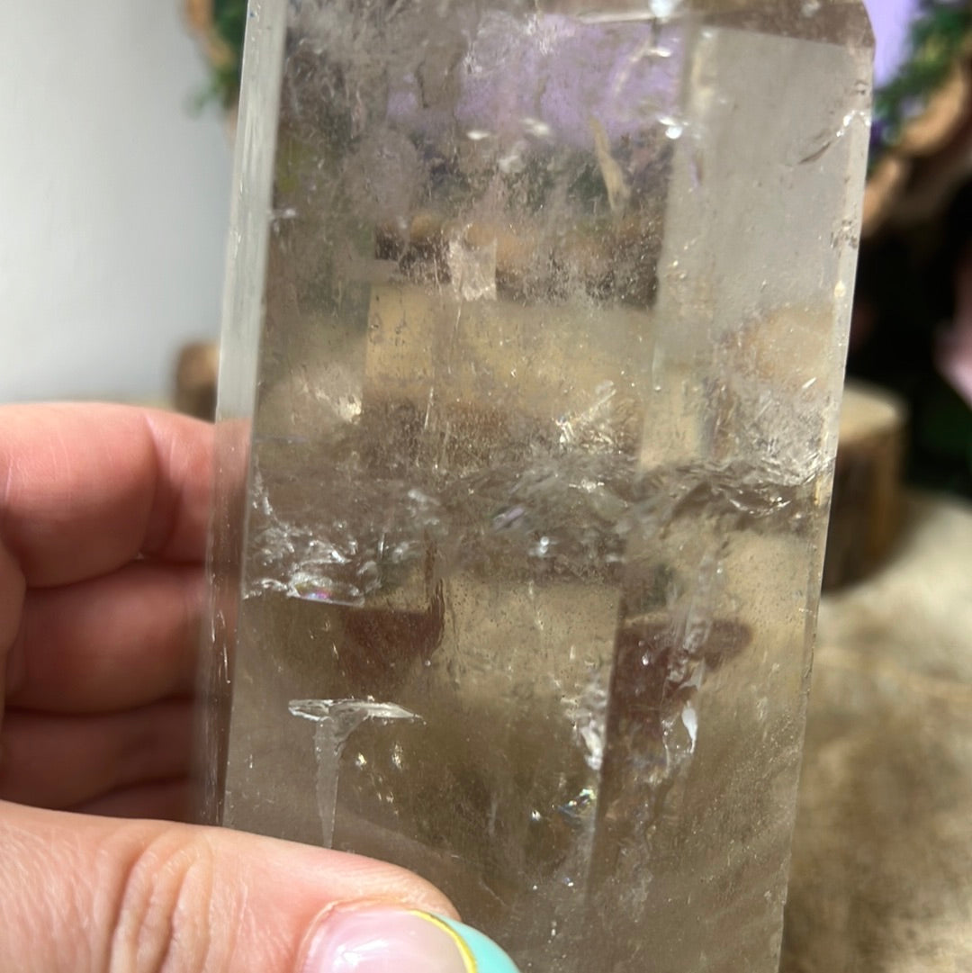 Smoky Quartz Tower Point