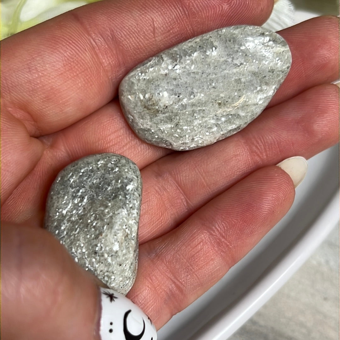 Silver Aventurine Tumble Tumblestone