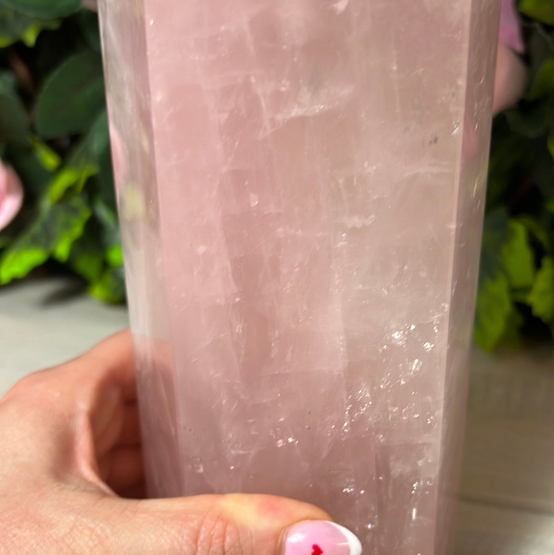 Rose Quartz XL Tower Point 5.6KG