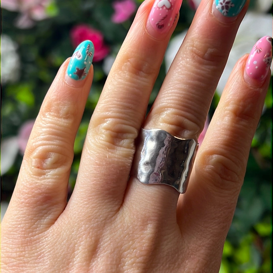 Tala Lani Silver Cuff - 925 Sterling Ring