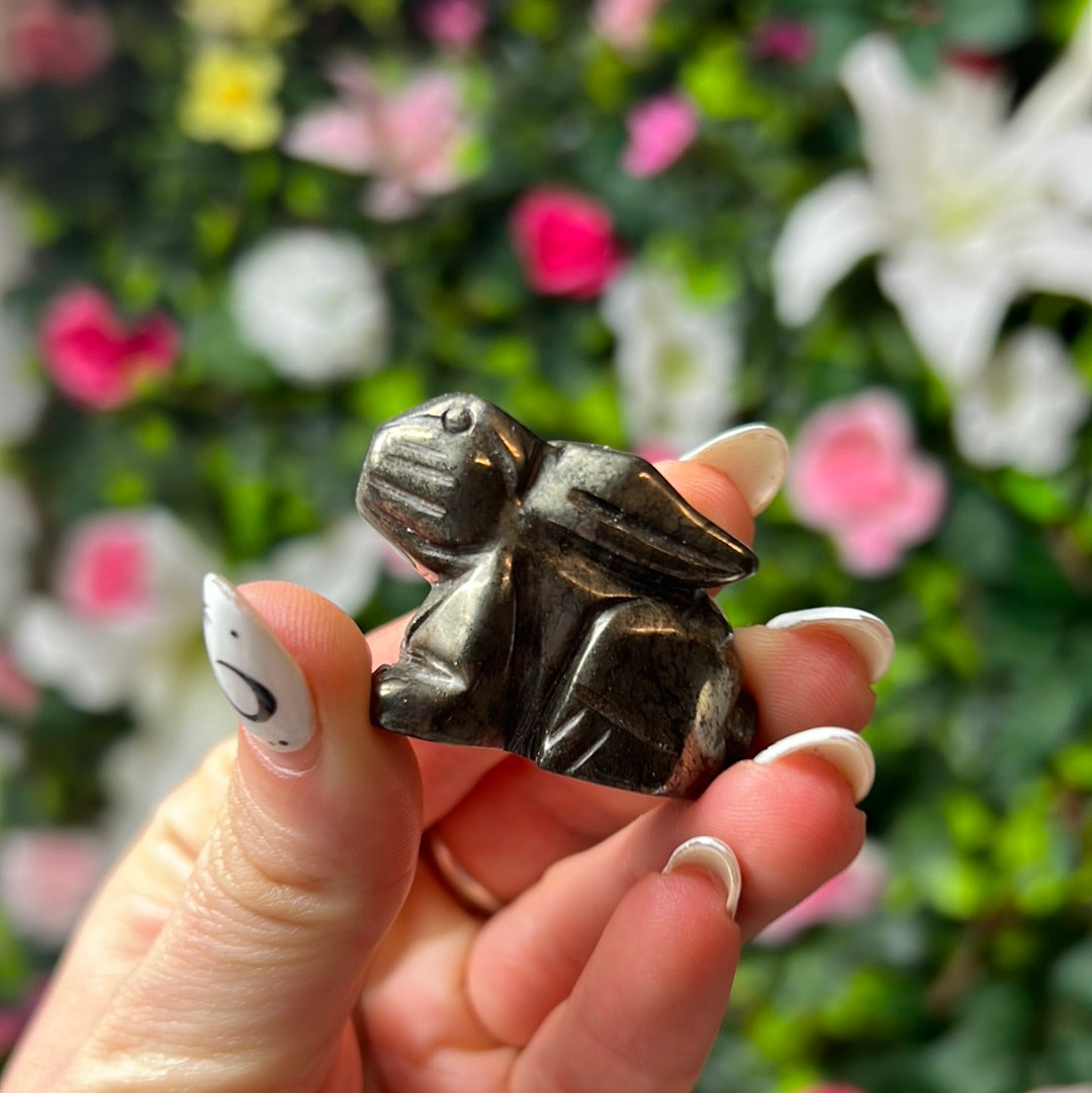 Pyrite Bunny Rabbit Hare