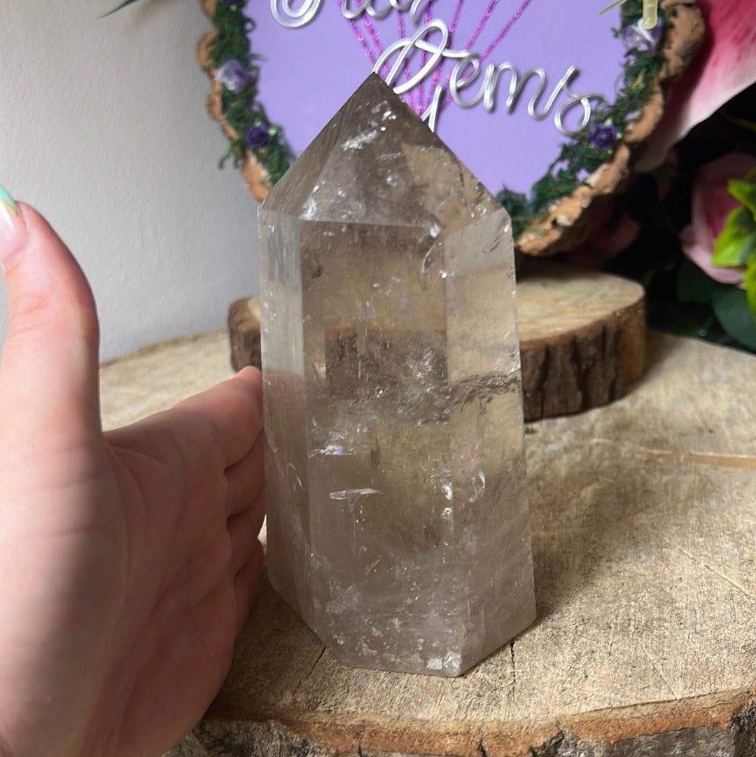 Smoky Quartz Tower Point