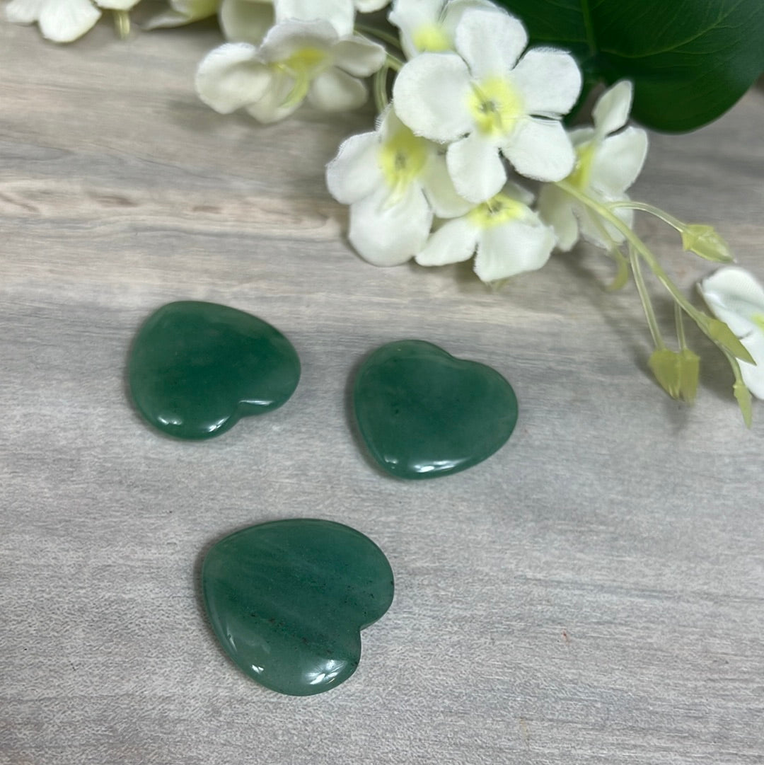 Green Aventurine Heart