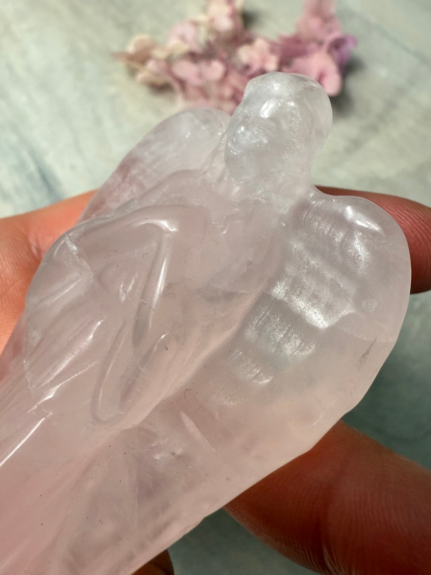 Rose Quartz Angel