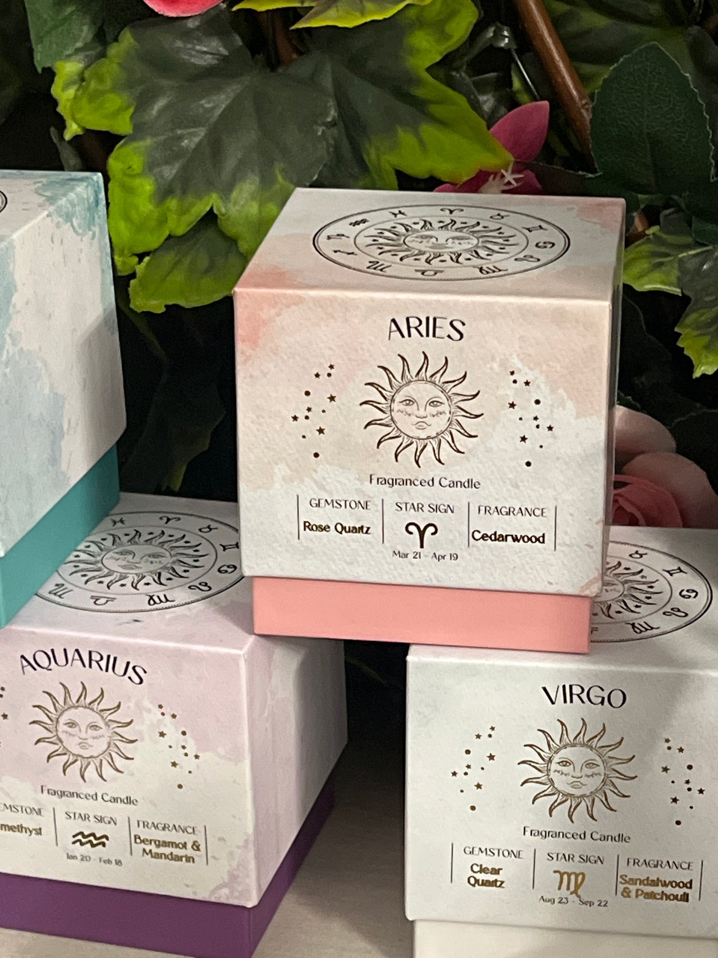 Zodiac Starsign Gift Box Candle