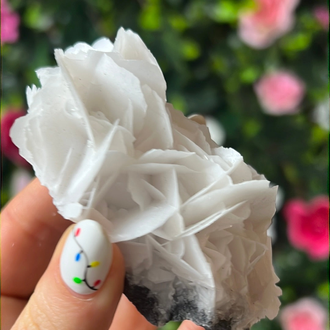 Rose Petal Calcite Specimen