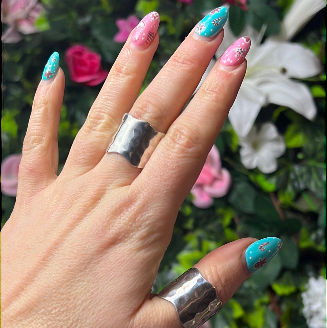 Tala Lani Silver Cuff - 925 Sterling Ring