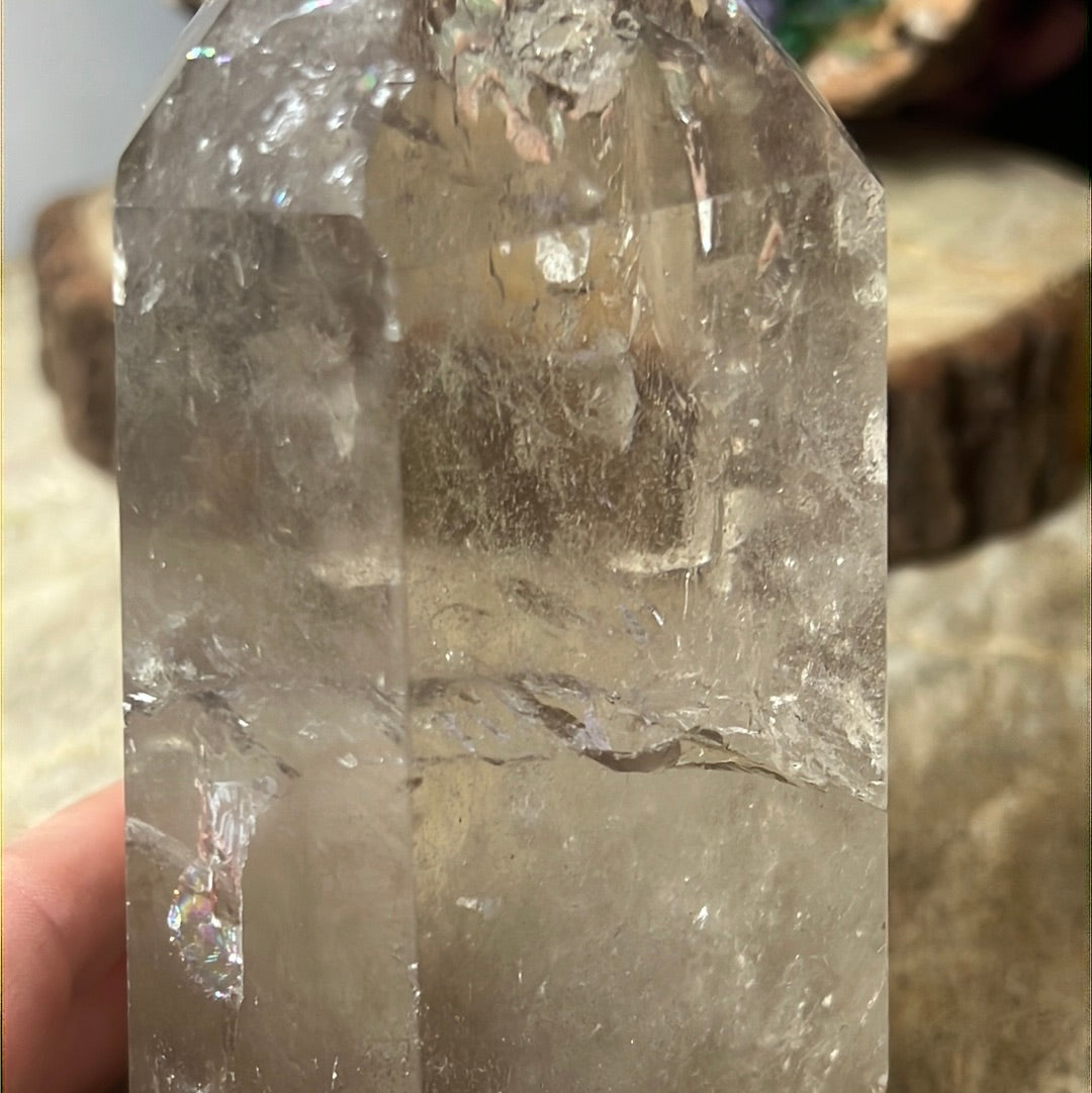 Smoky Quartz Tower Point