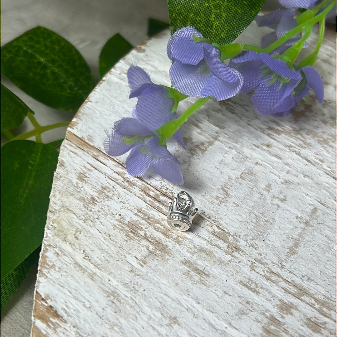 Crown 925 Sterling Silver Pendant Charm