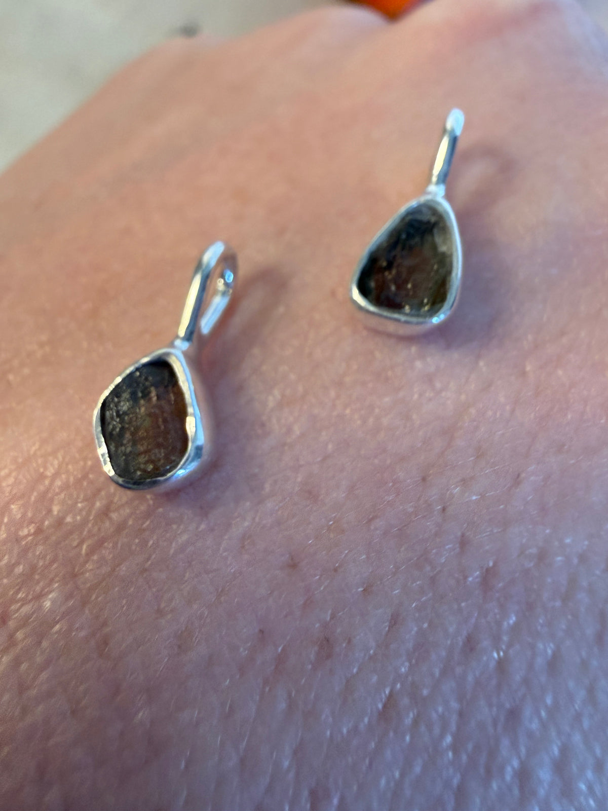Moldavite 925 Mini Sterling Pendant