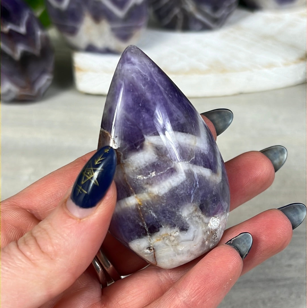 Amethyst Freeform Flame