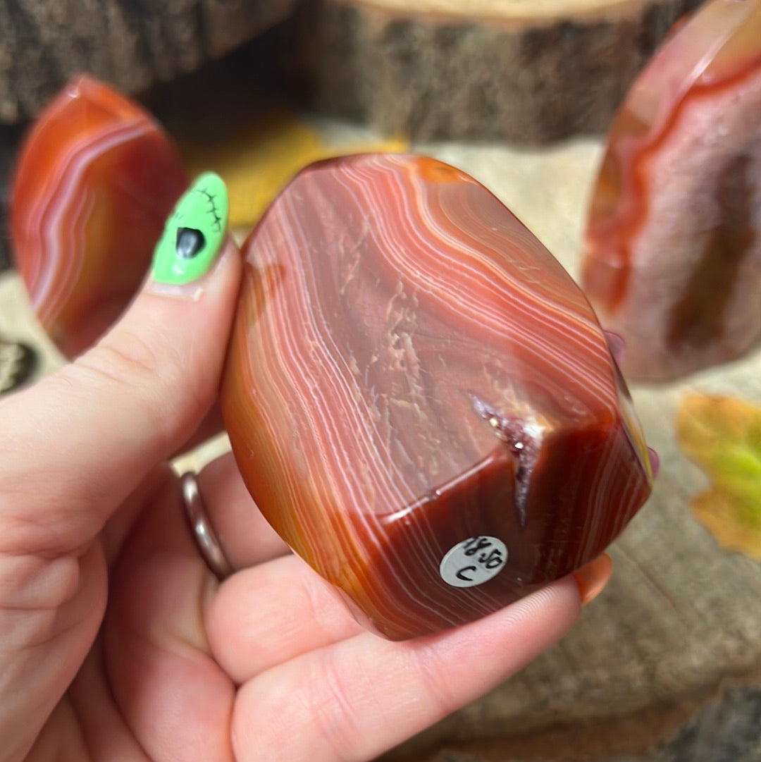 Banded Carnelian Freeform