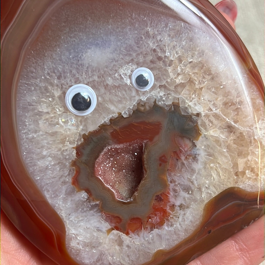 Carnelian Freeform Flame
