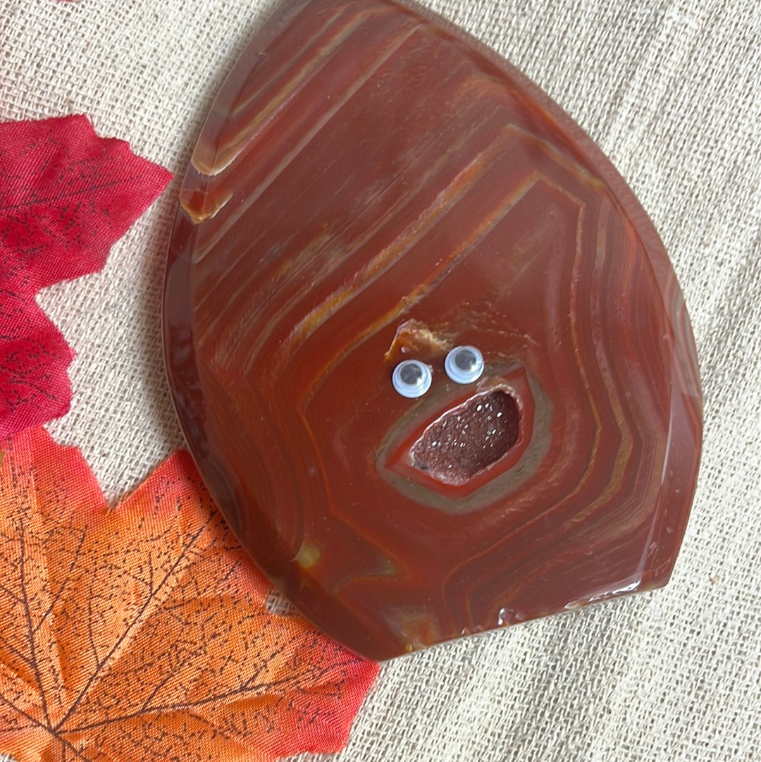 Carnelian Freeform Flame
