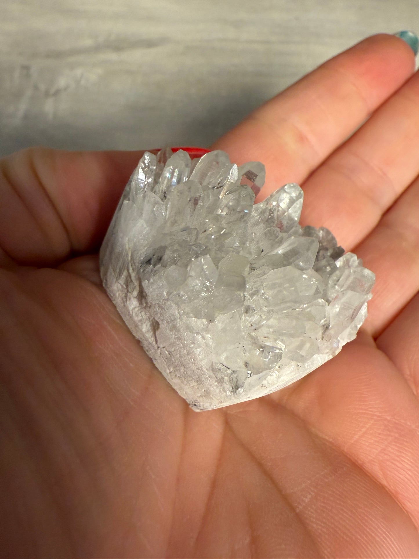 Quartz Cluster Heart